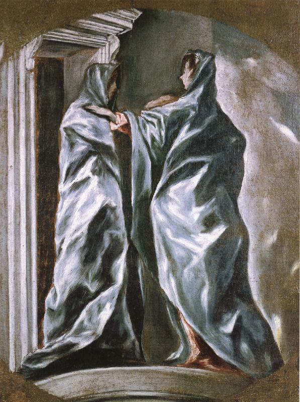 El Greco The Visiation Spain oil painting art